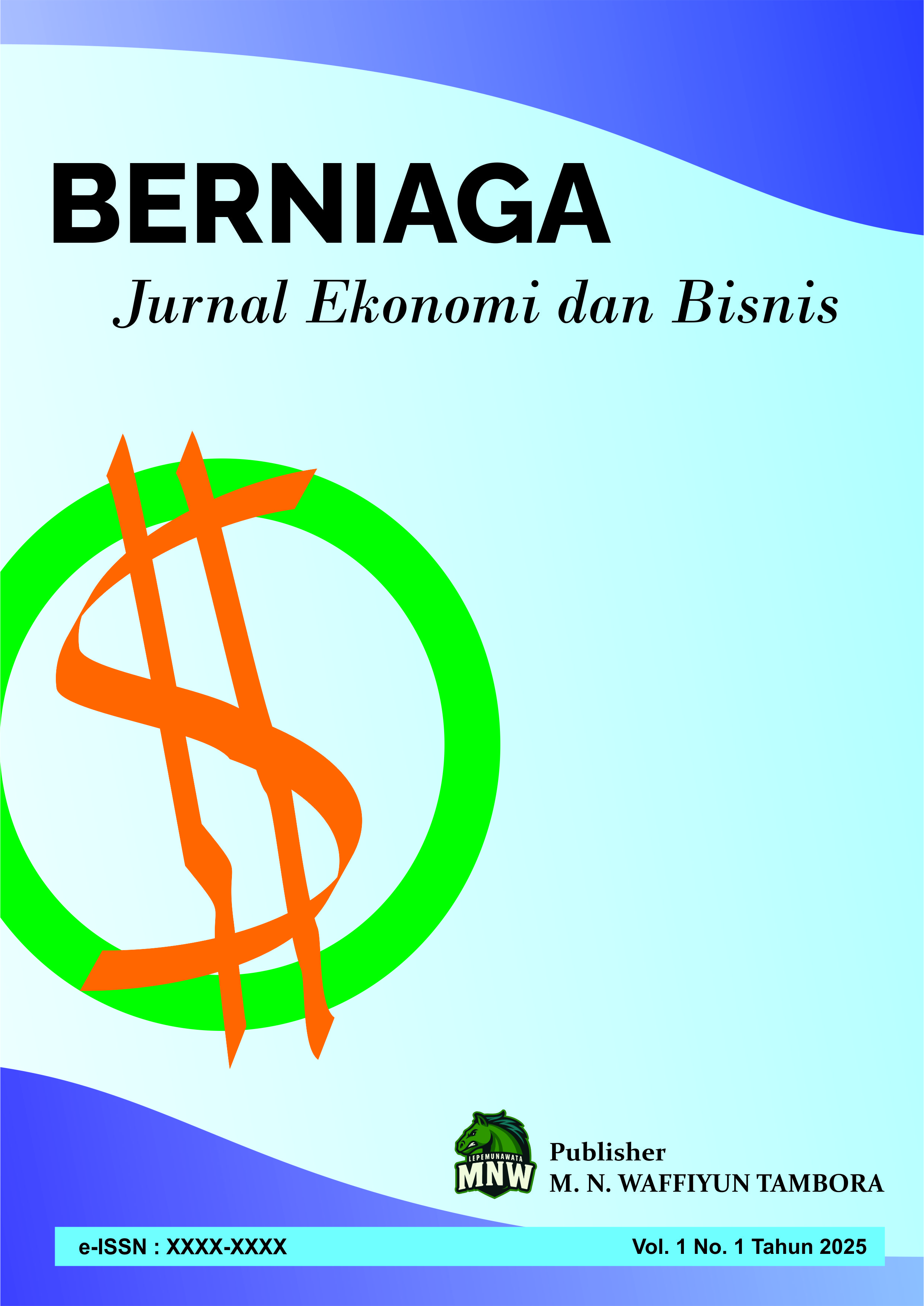 					View Vol. 1 No. 1 (2025): BERNIAGA: JURNAL EKONOMI DAN BISNIS
				
