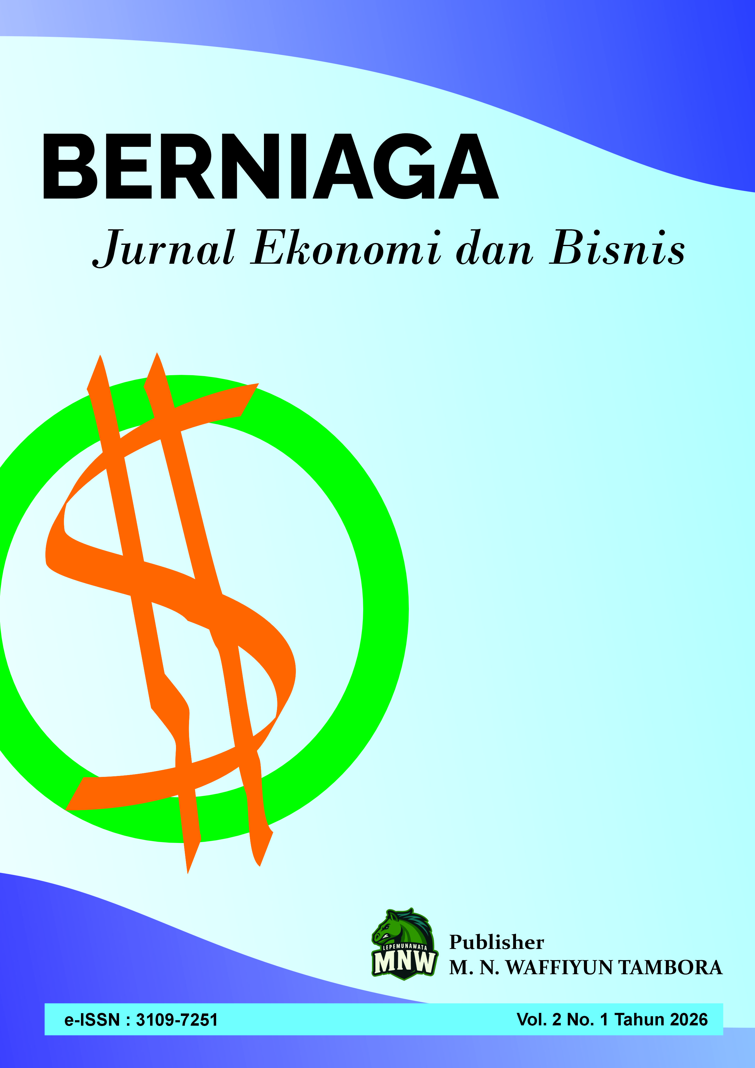 					View Vol. 2 No. 1 (2026): BERNIAGA: JURNAL EKONOMI DAN BISNIS
				